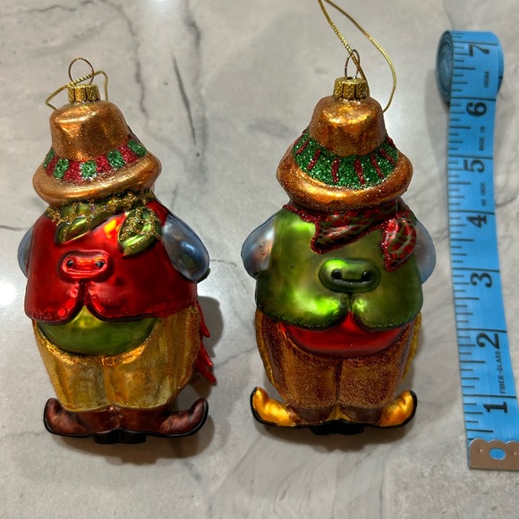 🎄🎄Christmas Tree Ornaments Fabulous multicolored snowmen brothers 😊🎄🎄🎄🎄 - Picture 5 of 8